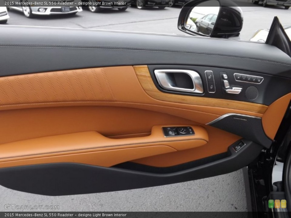 designo Light Brown Interior Door Panel for the 2015 Mercedes-Benz SL 550 Roadster #98730245