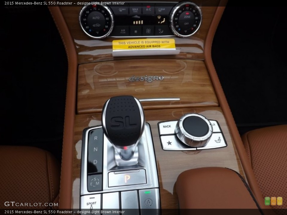 designo Light Brown Interior Transmission for the 2015 Mercedes-Benz SL 550 Roadster #98730293