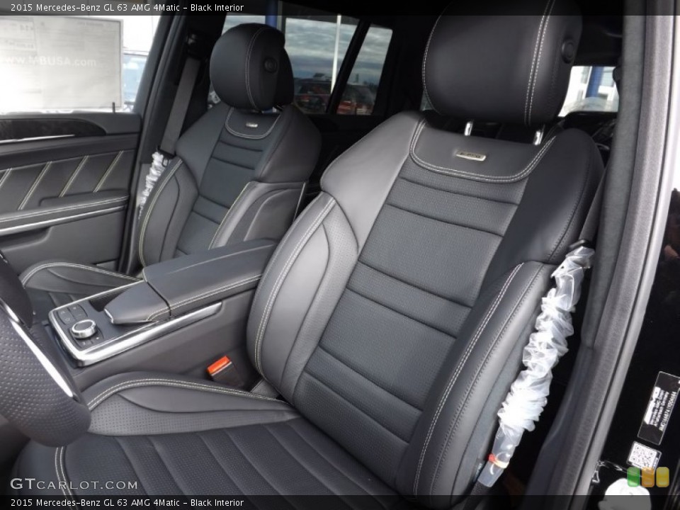 Black Interior Front Seat for the 2015 Mercedes-Benz GL 63 AMG 4Matic #98730698