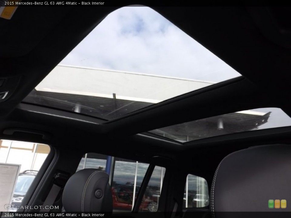 Black Interior Sunroof for the 2015 Mercedes-Benz GL 63 AMG 4Matic #98730721