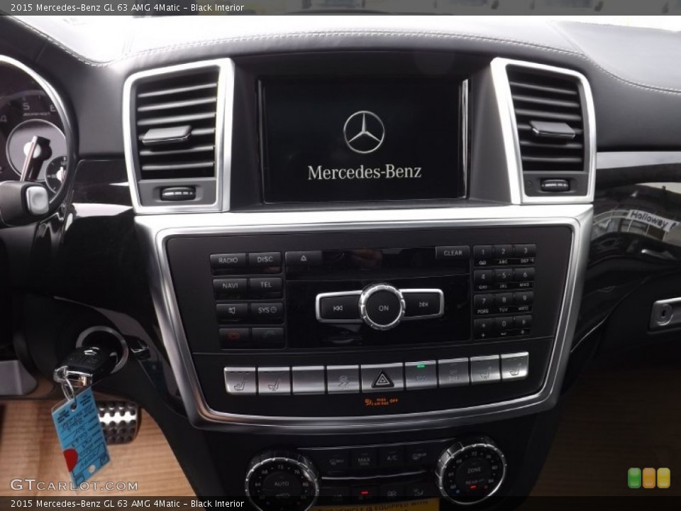 Black Interior Controls for the 2015 Mercedes-Benz GL 63 AMG 4Matic #98730746