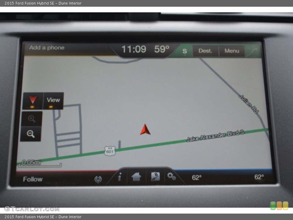 Dune Interior Navigation for the 2015 Ford Fusion Hybrid SE #98738192