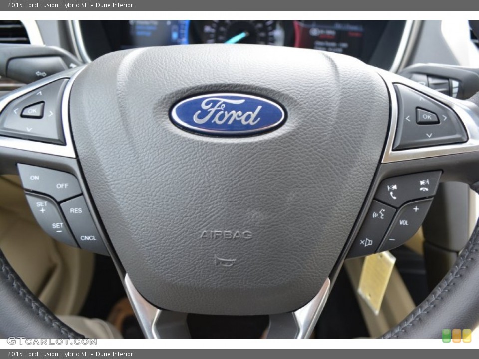Dune Interior Steering Wheel for the 2015 Ford Fusion Hybrid SE #98738279