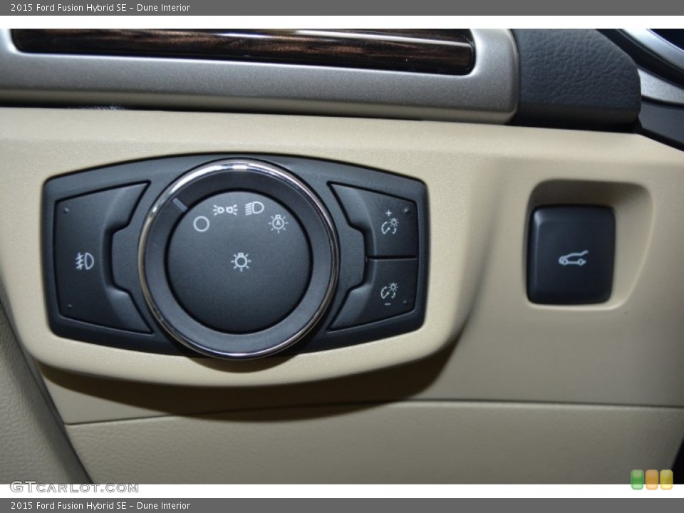 Dune Interior Controls for the 2015 Ford Fusion Hybrid SE #98738324