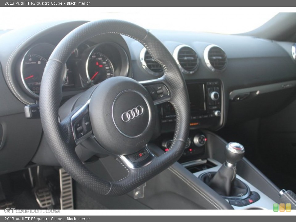 Black Interior Dashboard for the 2013 Audi TT RS quattro Coupe #98738504