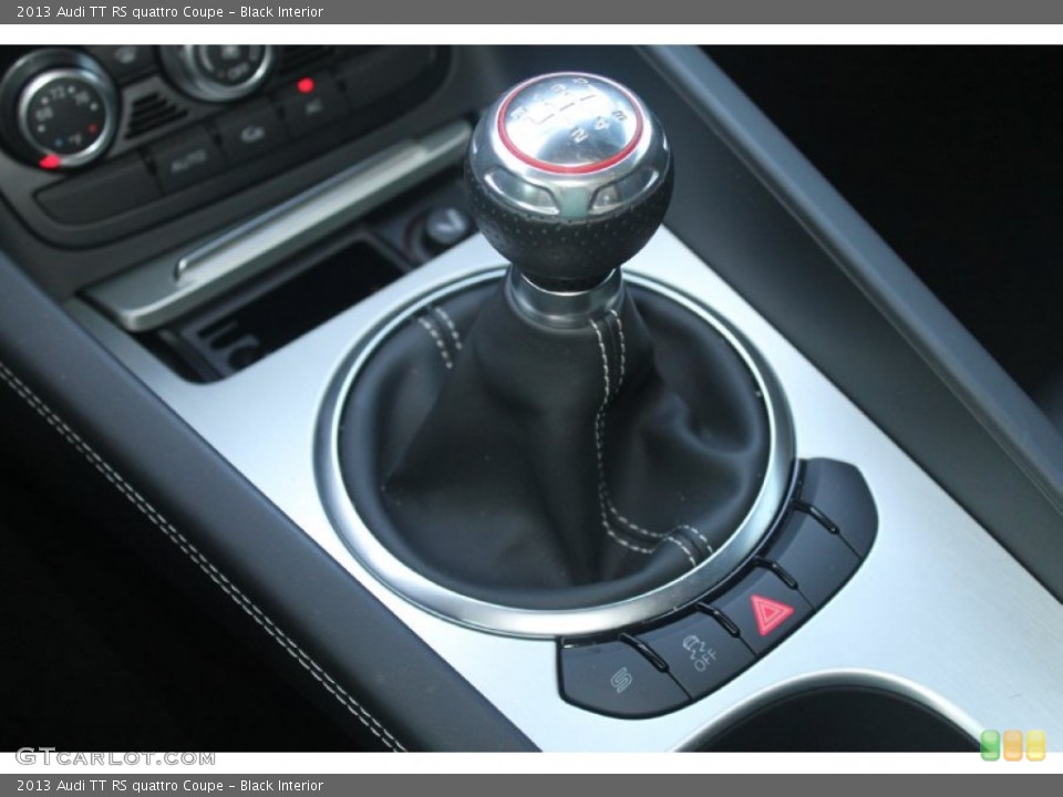 Black Interior Transmission for the 2013 Audi TT RS quattro Coupe #98738591