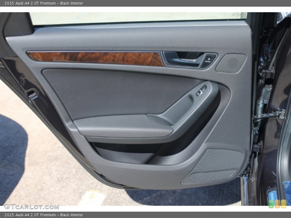 Black Interior Door Panel for the 2015 Audi A4 2.0T Premium #98741843