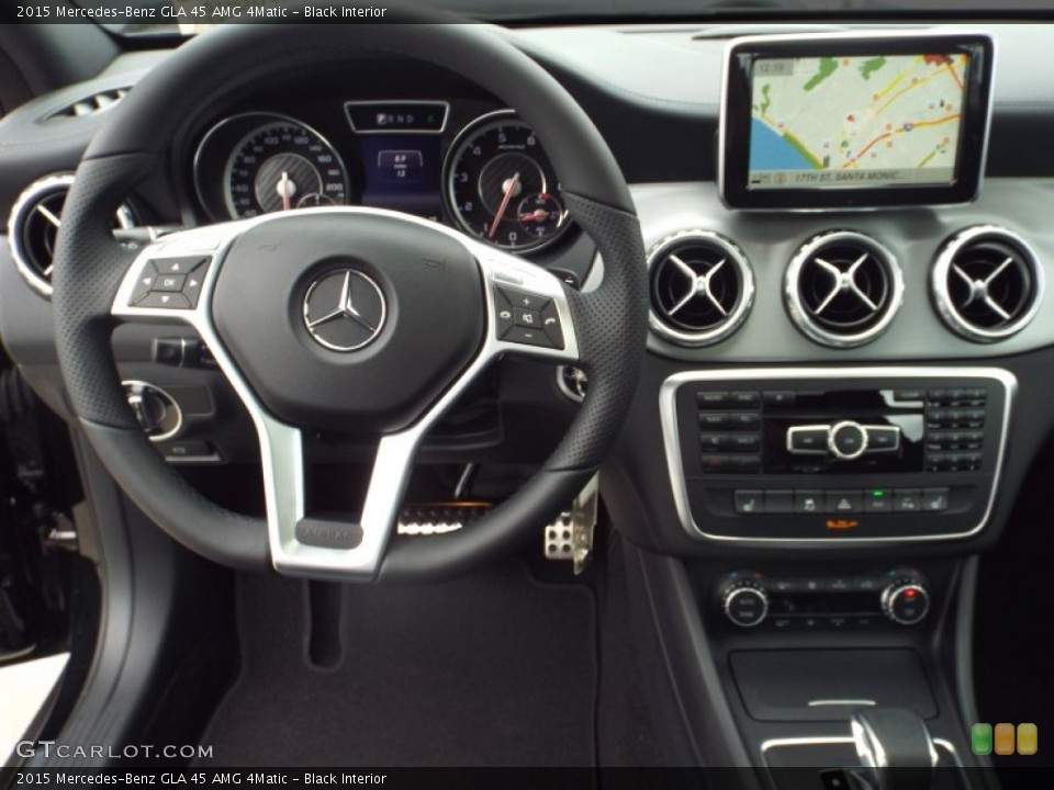 Black Interior Dashboard for the 2015 Mercedes-Benz GLA 45 AMG 4Matic #98746367