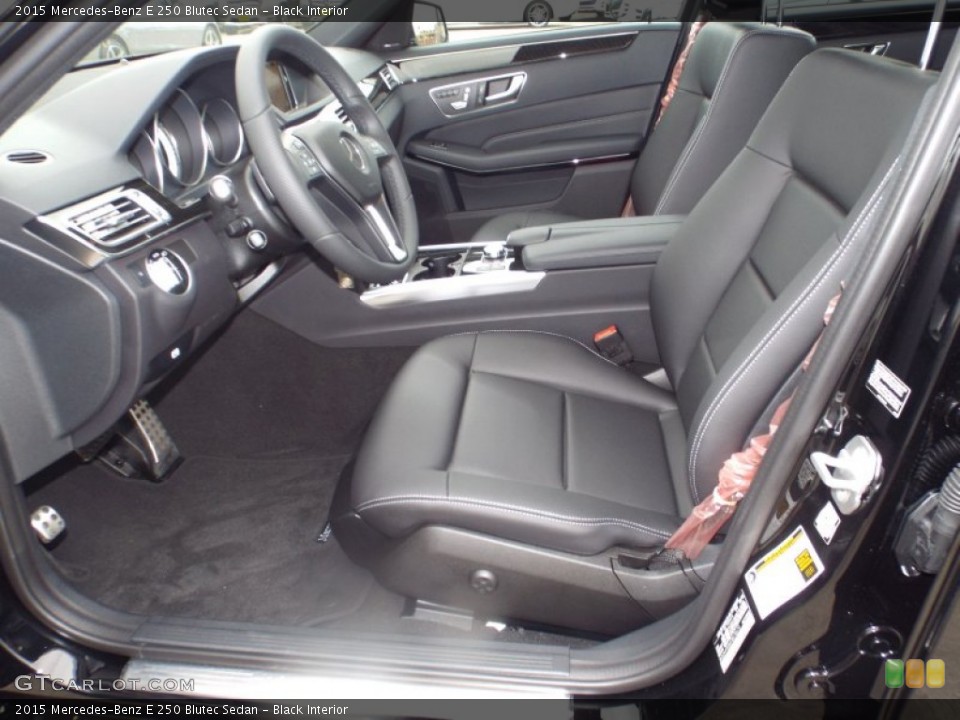 Black Interior Photo for the 2015 Mercedes-Benz E 250 Blutec Sedan #98747240