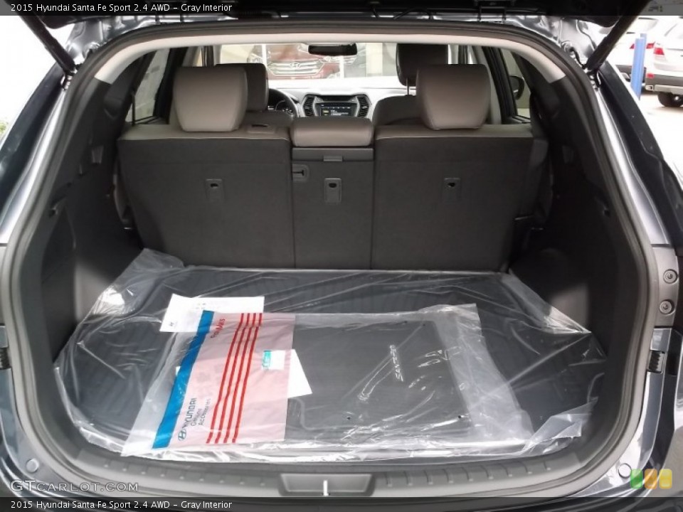 Gray Interior Trunk for the 2015 Hyundai Santa Fe Sport 2.4 AWD #98758379