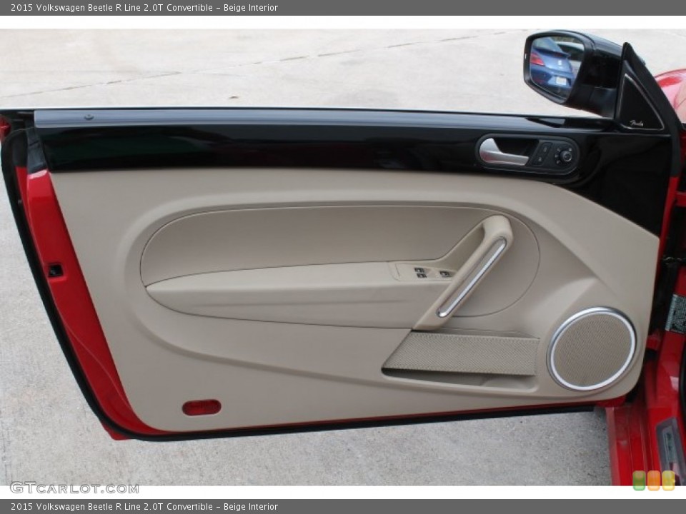 Beige Interior Door Panel for the 2015 Volkswagen Beetle R Line 2.0T Convertible #98759556