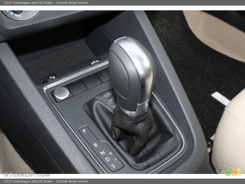 Cornsilk Beige Interior Transmission for the 2015 Volkswagen Jetta SE Sedan #98760713