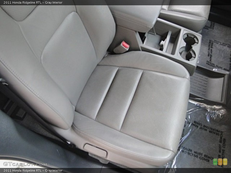 Gray Interior Front Seat for the 2011 Honda Ridgeline RTL #98761630