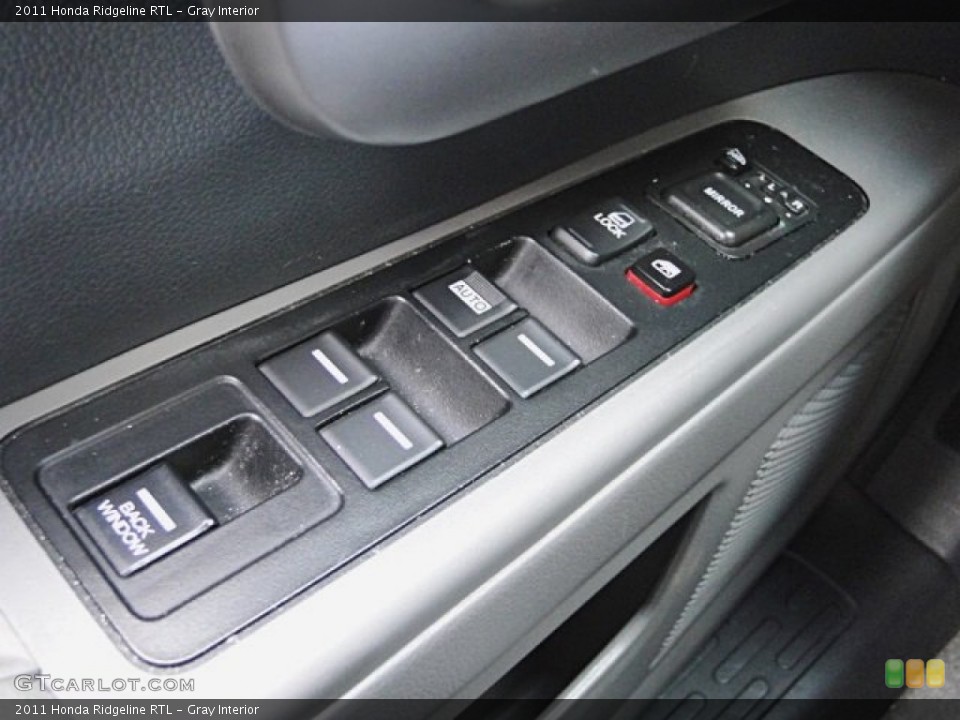 Gray Interior Controls for the 2011 Honda Ridgeline RTL #98761700