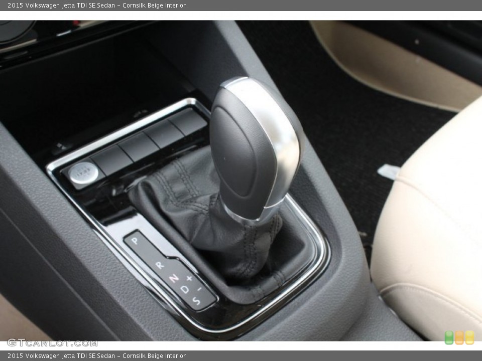 Cornsilk Beige Interior Transmission for the 2015 Volkswagen Jetta TDI SE Sedan #98762081