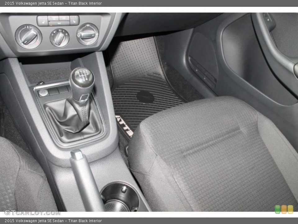 Titan Black Interior Transmission for the 2015 Volkswagen Jetta SE Sedan #98762363