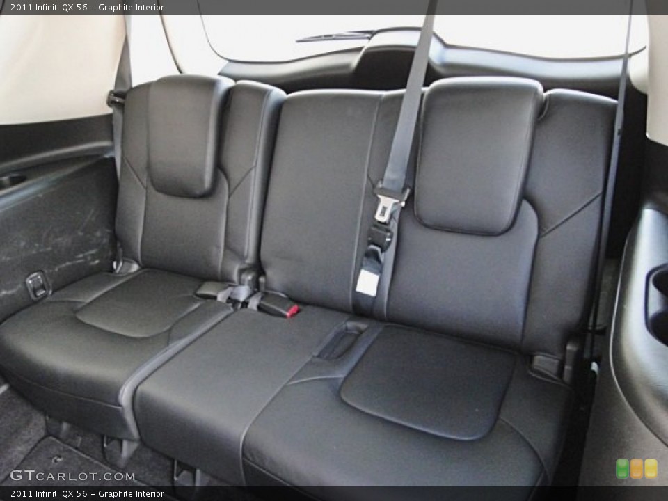Graphite Interior Rear Seat for the 2011 Infiniti QX 56 #98763560