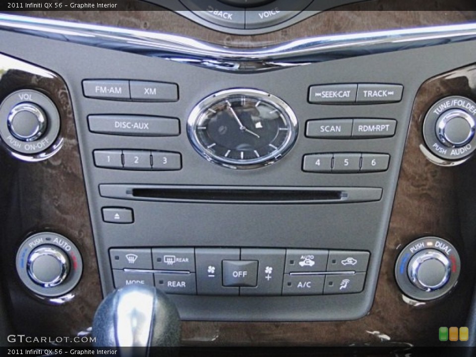Graphite Interior Controls for the 2011 Infiniti QX 56 #98764157