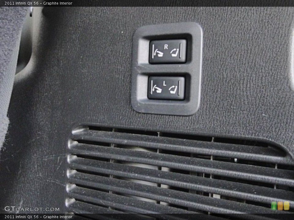 Graphite Interior Controls for the 2011 Infiniti QX 56 #98764204