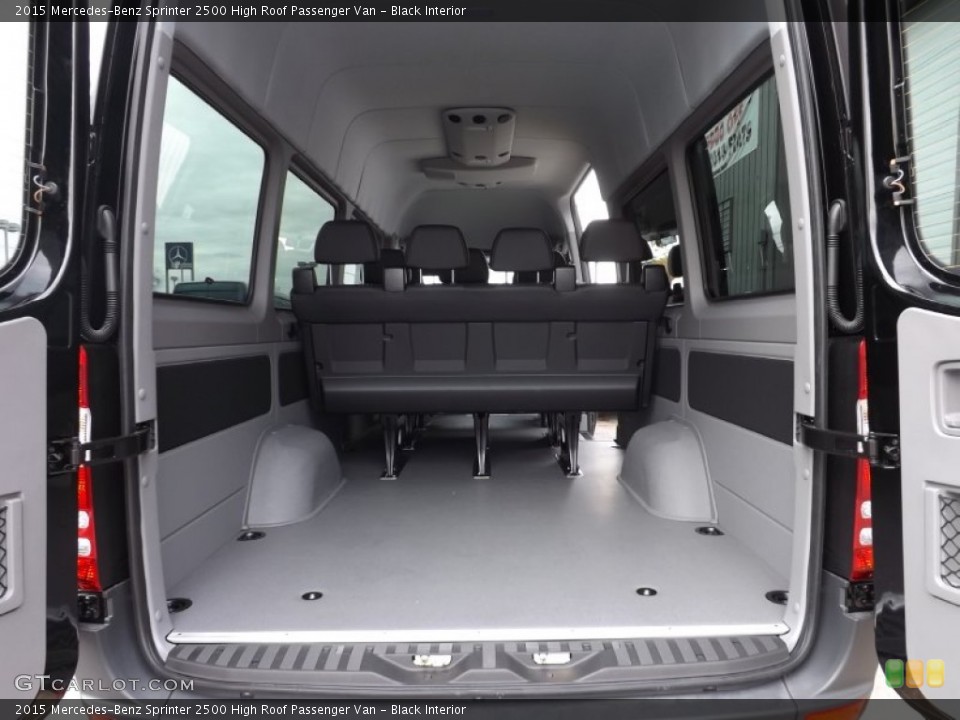 Black Interior Trunk for the 2015 Mercedes-Benz Sprinter 2500 High Roof Passenger Van #98765897