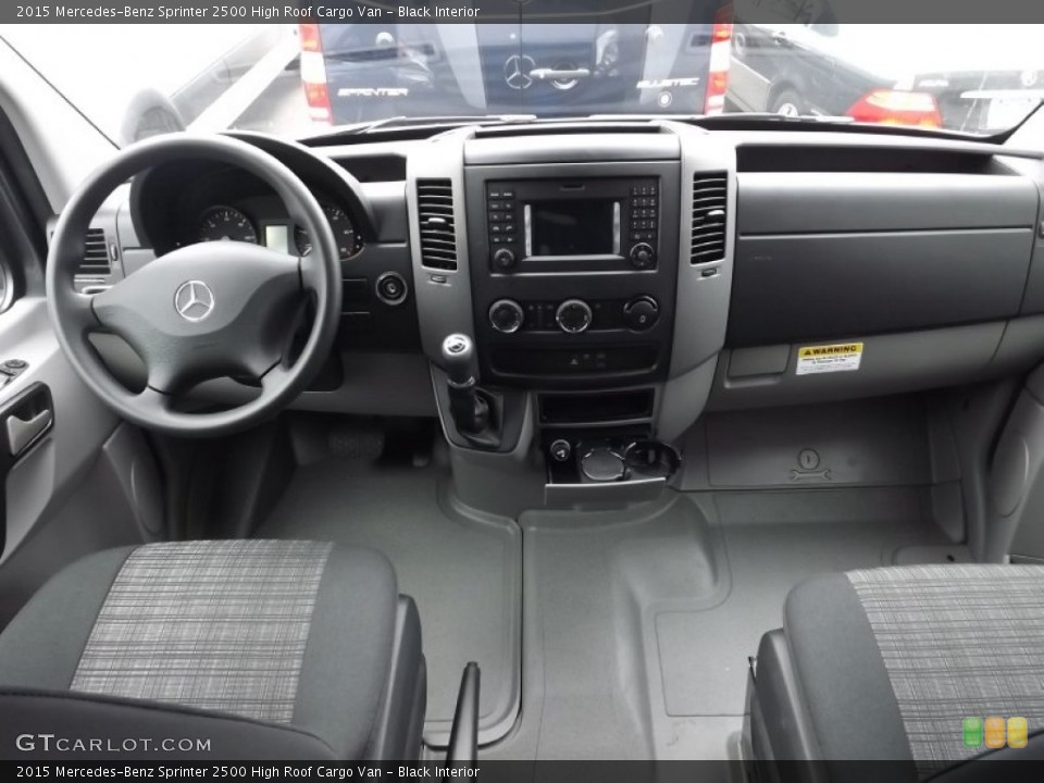 Black Interior Photo for the 2015 Mercedes-Benz Sprinter 2500 High Roof Cargo Van #98766023