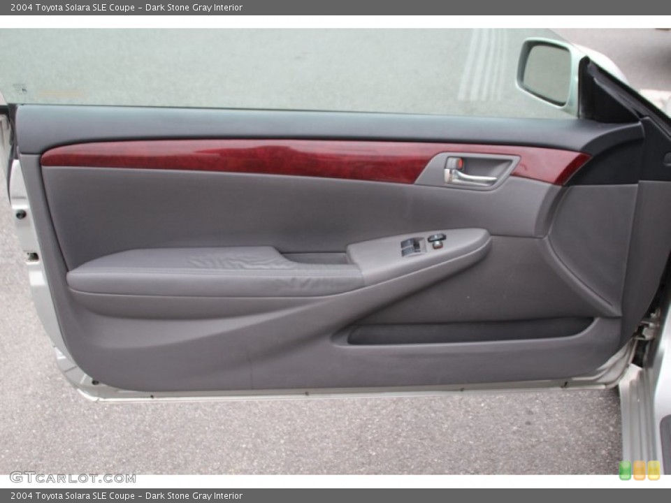 Dark Stone Gray Interior Door Panel for the 2004 Toyota Solara SLE Coupe #98771889