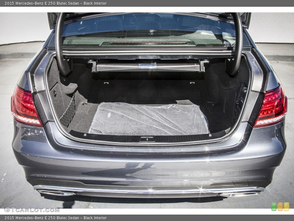 Black Interior Trunk for the 2015 Mercedes-Benz E 250 Blutec Sedan #98772733