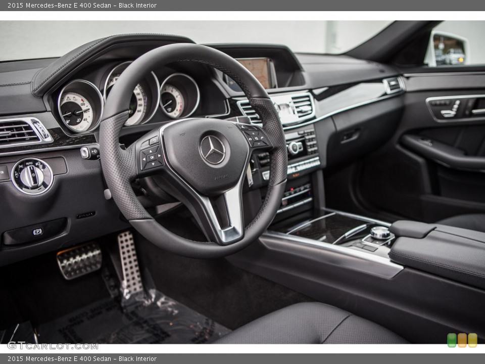 Black Interior Photo for the 2015 Mercedes-Benz E 400 Sedan #98773129