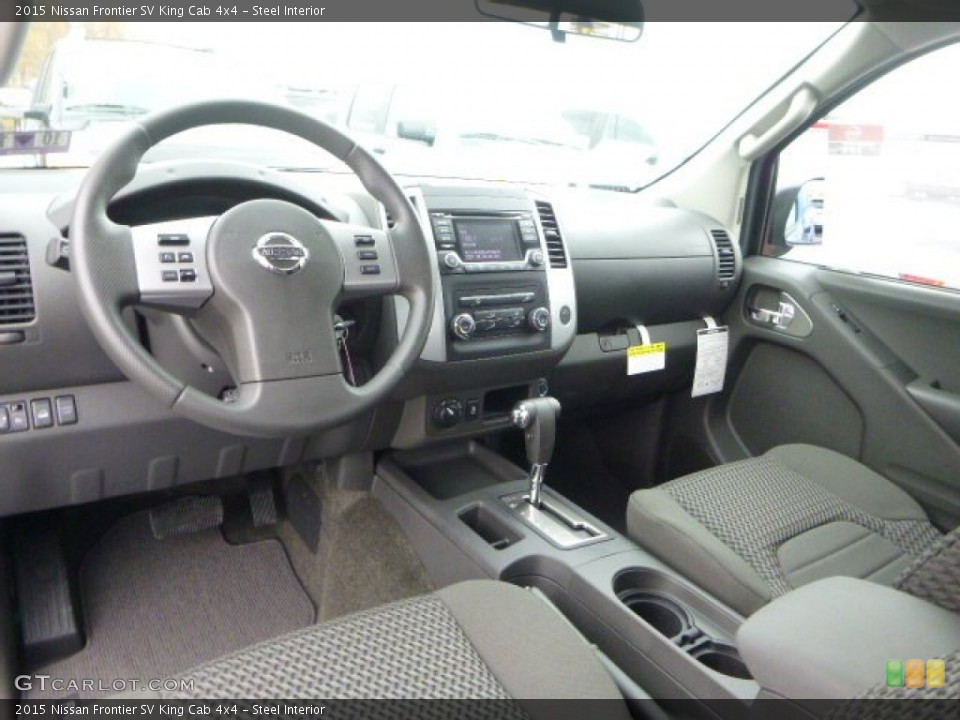 Steel Interior Photo for the 2015 Nissan Frontier SV King Cab 4x4 #98776492
