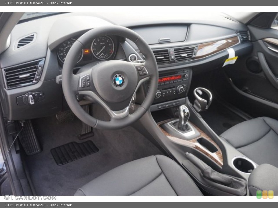 Black Interior Photo for the 2015 BMW X1 sDrive28i #98776624