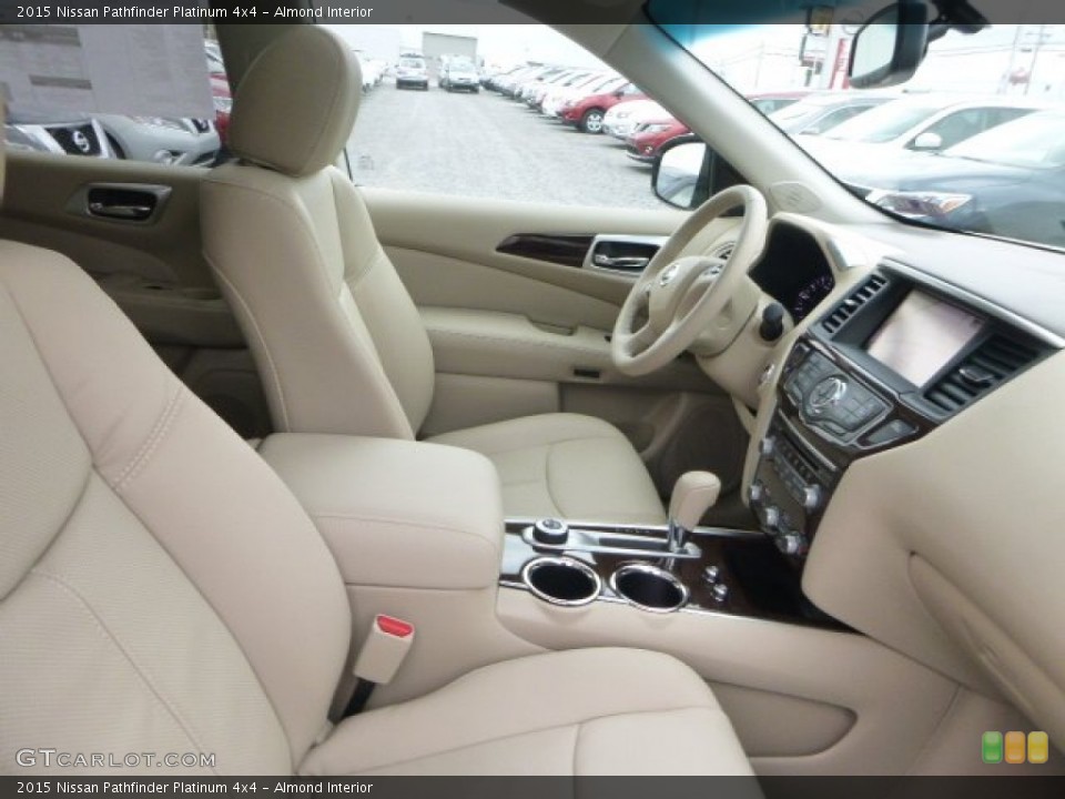Almond Interior Front Seat for the 2015 Nissan Pathfinder Platinum 4x4 #98778166