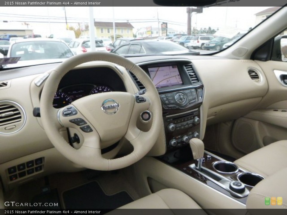 Almond Interior Photo for the 2015 Nissan Pathfinder Platinum 4x4 #98778199