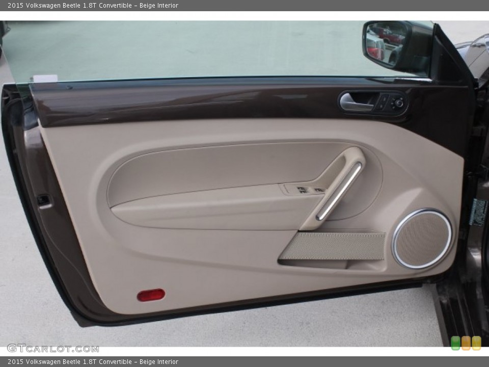 Beige Interior Door Panel for the 2015 Volkswagen Beetle 1.8T Convertible #98791855