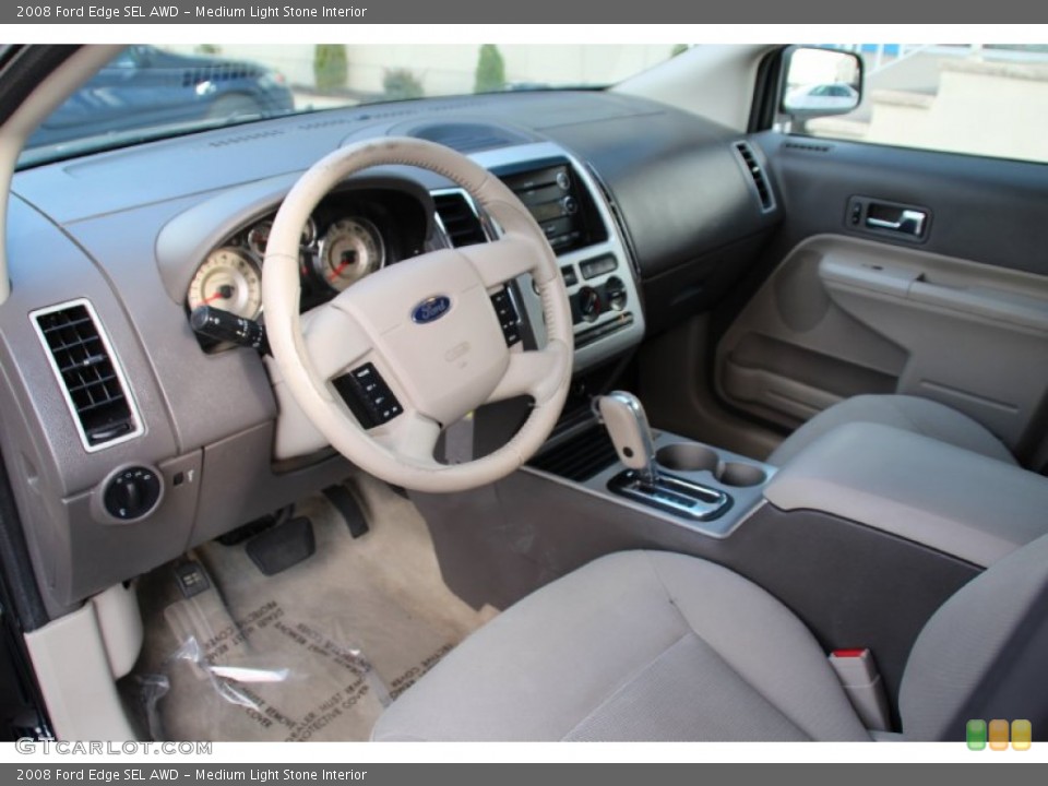 Medium Light Stone Interior Photo for the 2008 Ford Edge SEL AWD #98794753