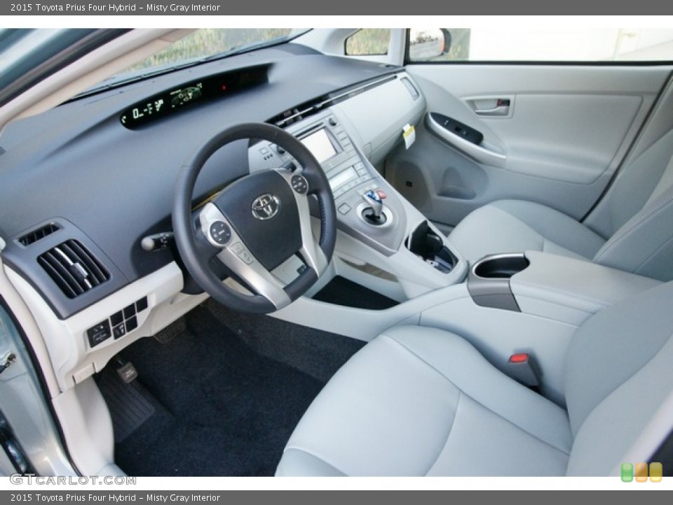 Misty Gray Interior Photo for the 2015 Toyota Prius Four Hybrid #98795646