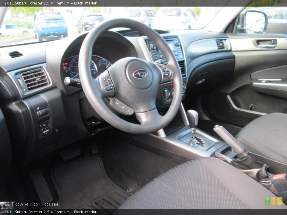 Black Interior Photo for the 2011 Subaru Forester 2.5 X Premium #98799136