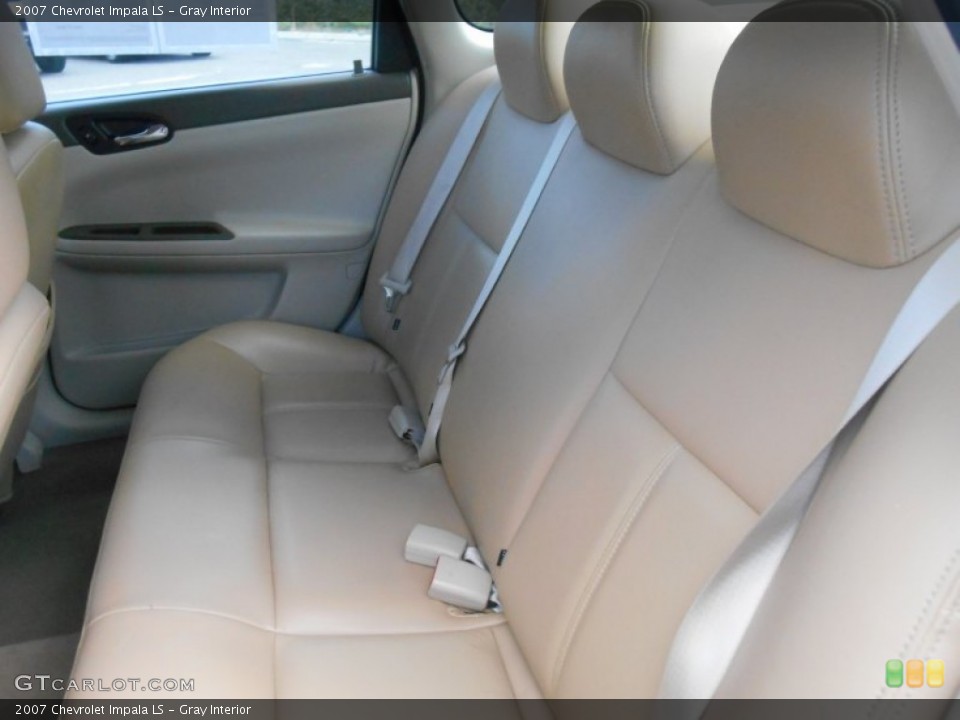 Gray Interior Rear Seat for the 2007 Chevrolet Impala LS #98803480