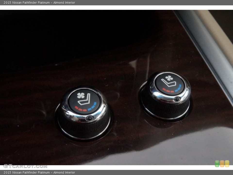 Almond Interior Controls for the 2015 Nissan Pathfinder Platinum #98820811