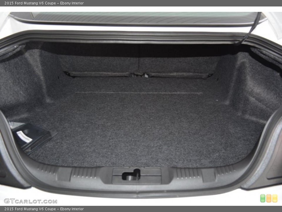 Ebony Interior Trunk for the 2015 Ford Mustang V6 Coupe #98822671