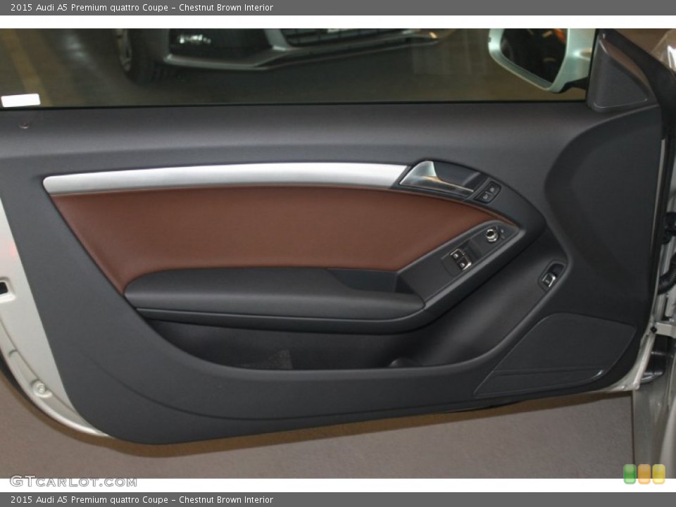 Chestnut Brown Interior Door Panel for the 2015 Audi A5 Premium quattro Coupe #98822755
