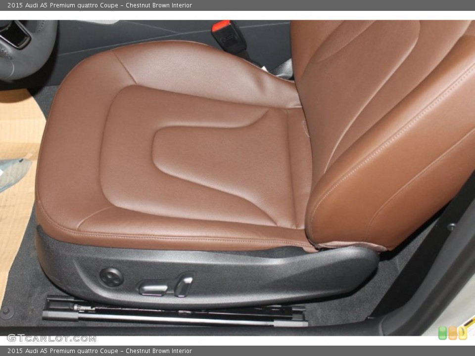 Chestnut Brown Interior Front Seat for the 2015 Audi A5 Premium quattro Coupe #98822779