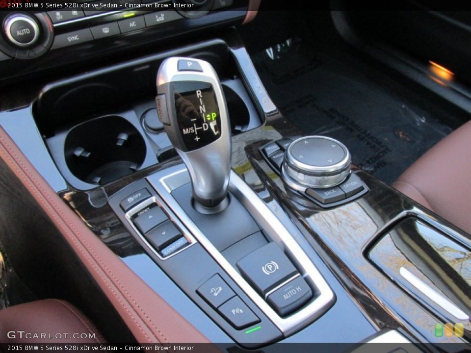 Cinnamon Brown Interior Transmission for the 2015 BMW 5 Series 528i xDrive Sedan #98823928