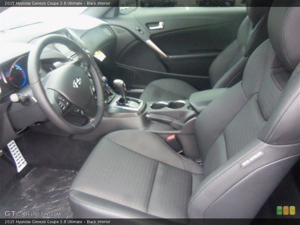 Black Interior Photo for the 2015 Hyundai Genesis Coupe 3.8 Ultimate #98835703