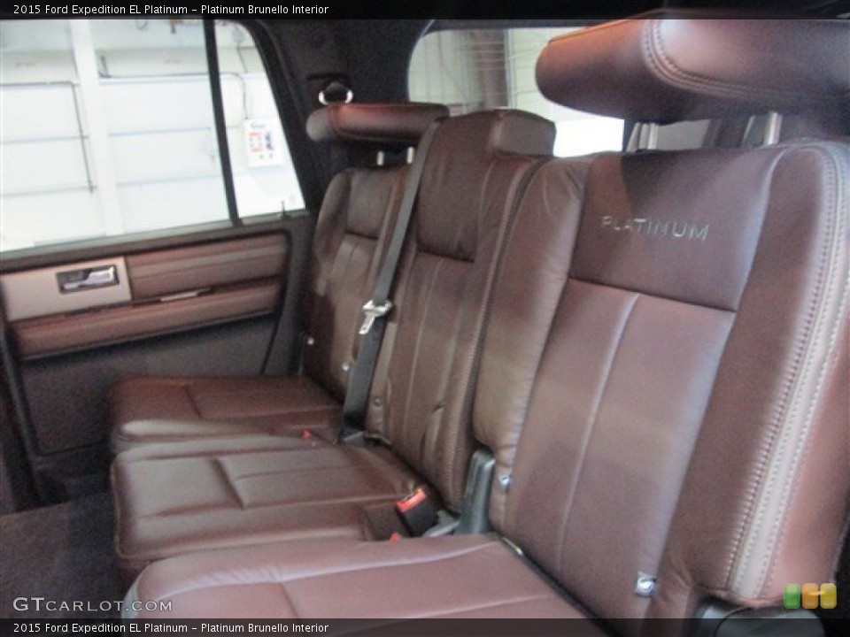 Platinum Brunello Interior Rear Seat for the 2015 Ford Expedition EL Platinum #98836024