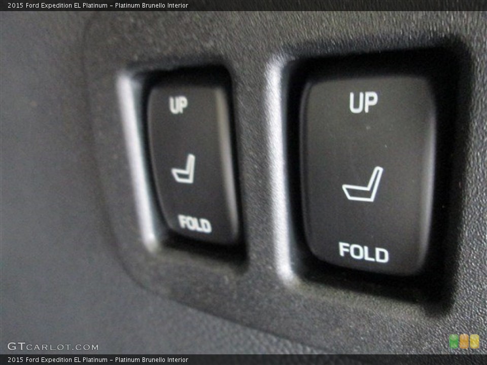 Platinum Brunello Interior Controls for the 2015 Ford Expedition EL Platinum #98836155