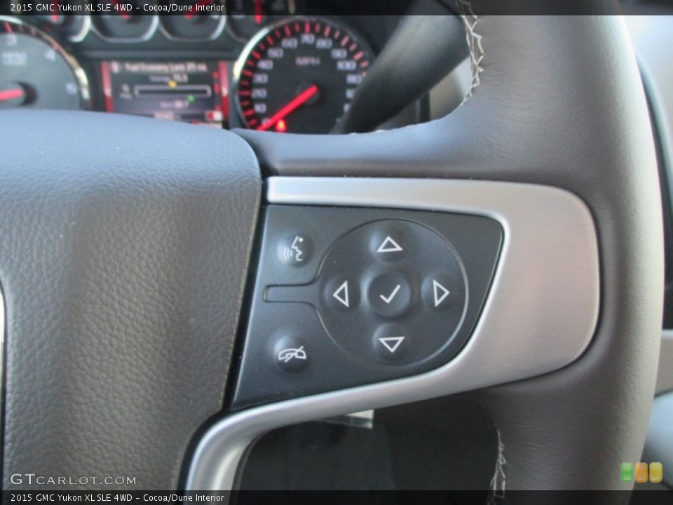 Cocoa/Dune Interior Controls for the 2015 GMC Yukon XL SLE 4WD #98836291