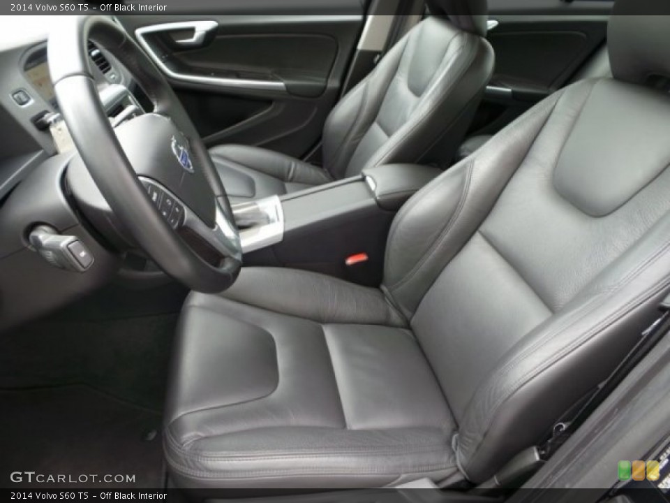 Off Black Interior Front Seat for the 2014 Volvo S60 T5 #98842024