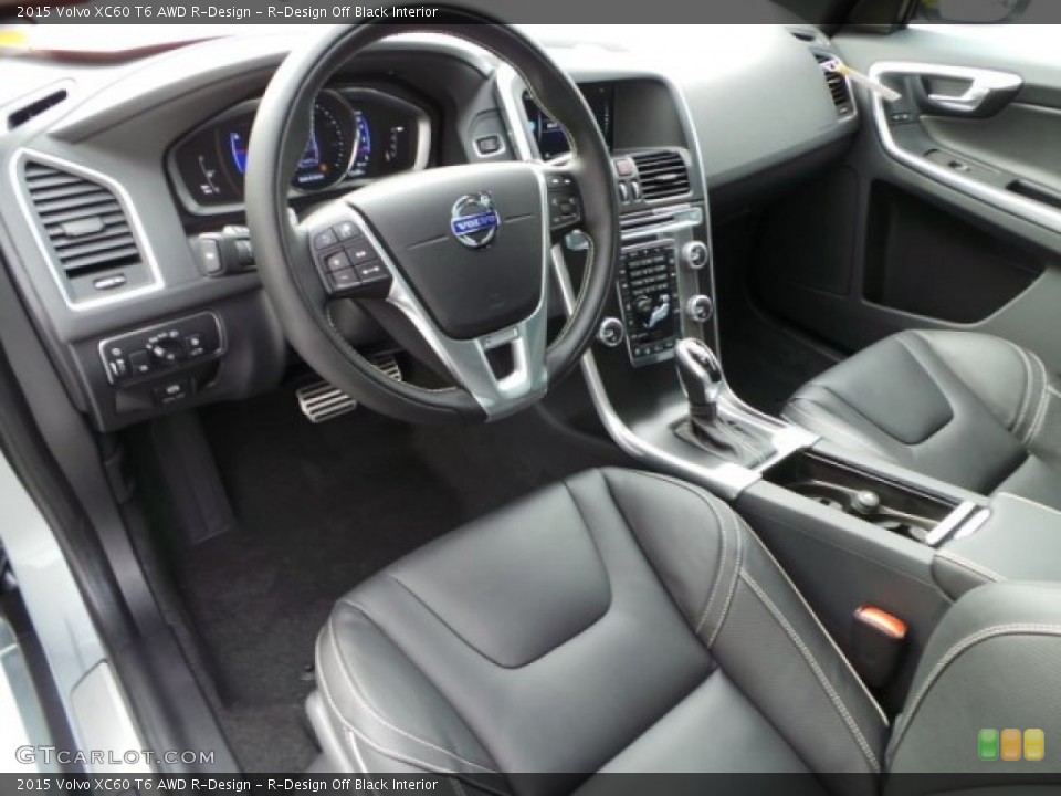 R-Design Off Black Interior Photo for the 2015 Volvo XC60 T6 AWD R-Design #98842876