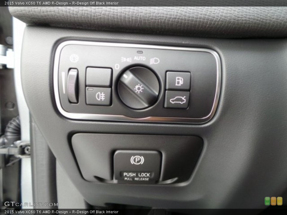 R-Design Off Black Interior Controls for the 2015 Volvo XC60 T6 AWD R-Design #98843146