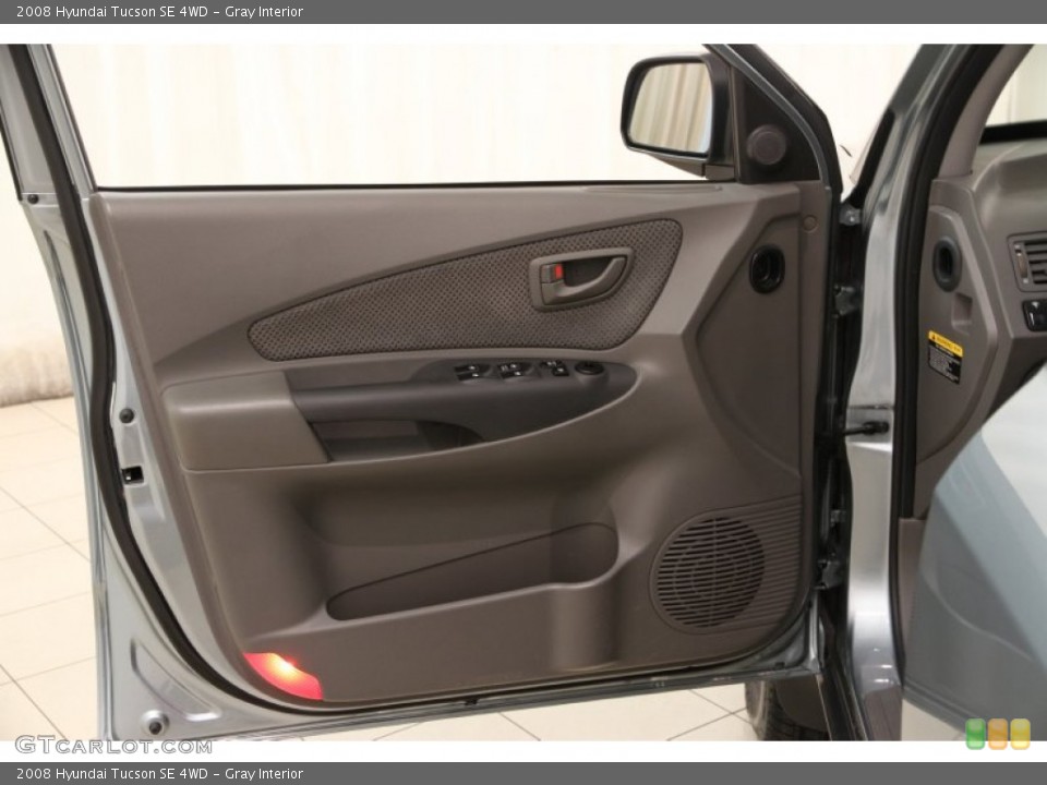 Gray Interior Door Panel for the 2008 Hyundai Tucson SE 4WD #98847589
